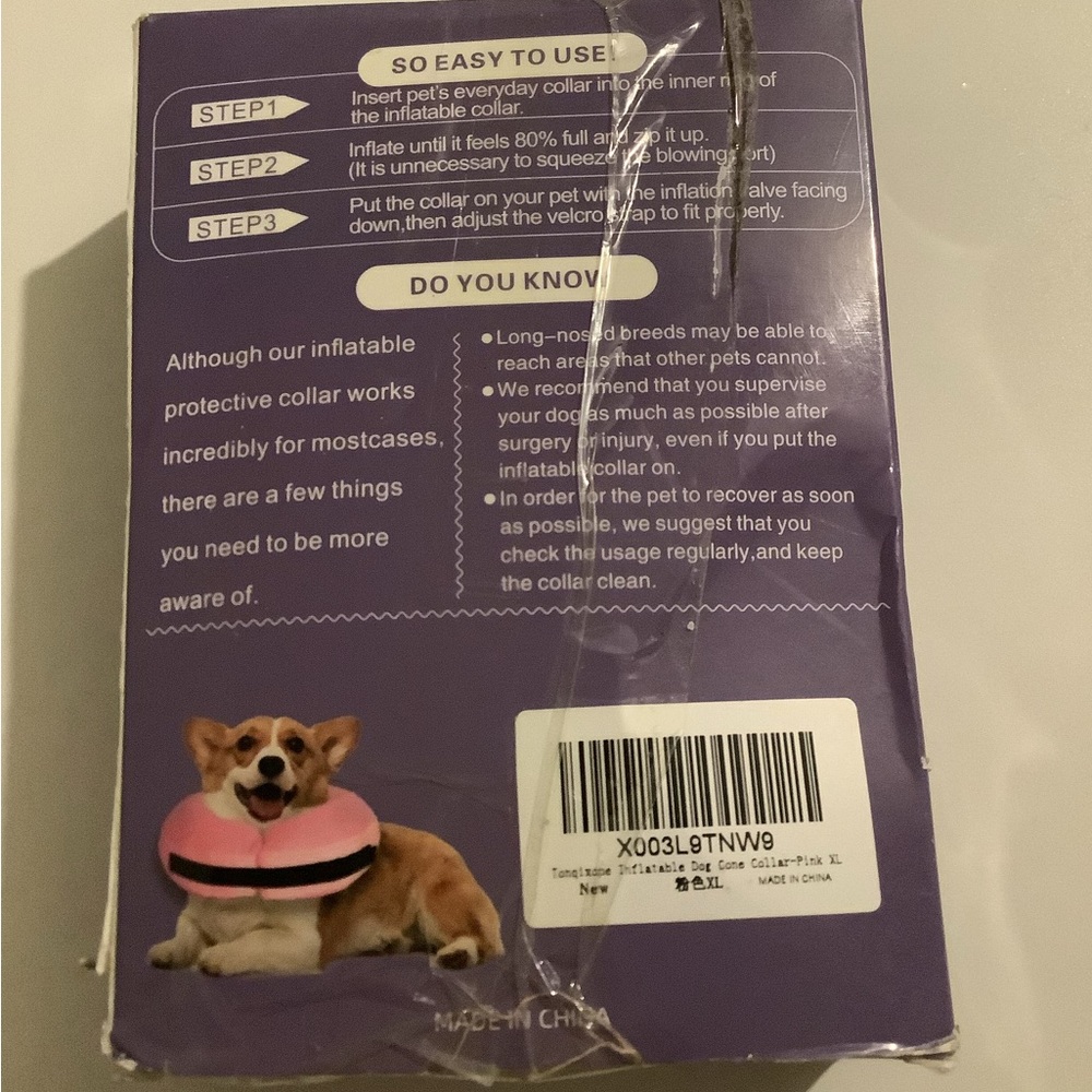Tonqixope Inflatable Protective Collar - Picture 3 of 4